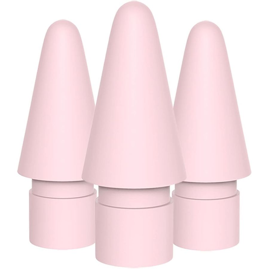 AWINNER Colour Tips for Apple Pencil, 3-Pack, Pink