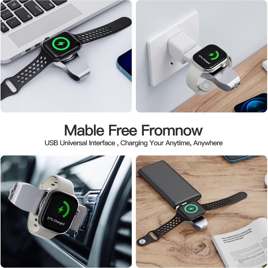 AWINNER Portable Magnetic Charger for Apple Watch, view 5