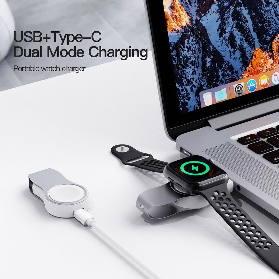 AWINNER Portable Magnetic Charger for Apple Watch, view 6