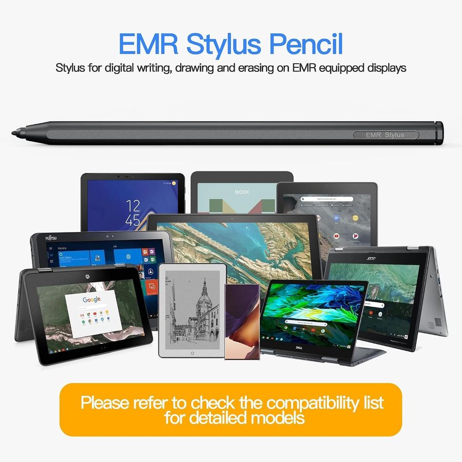 AWINNER EMR Stylus with Digital Eraser, view 2