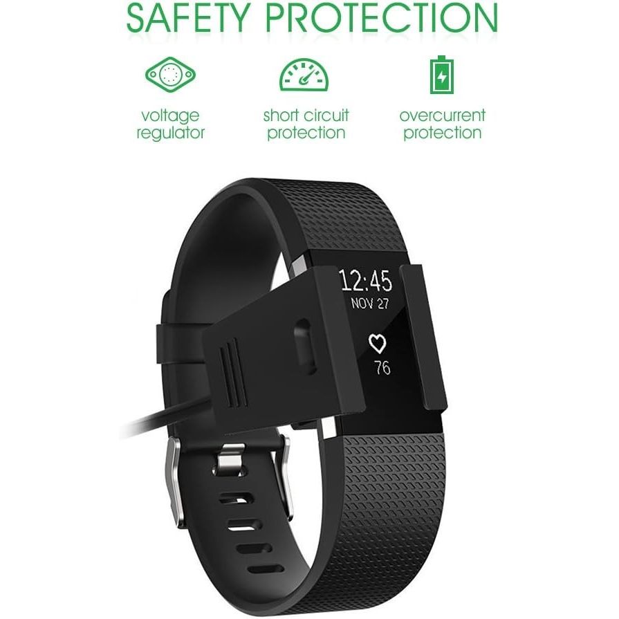 AWINNER Charger for Fitbit Charge 2, 2-Pack, view 3