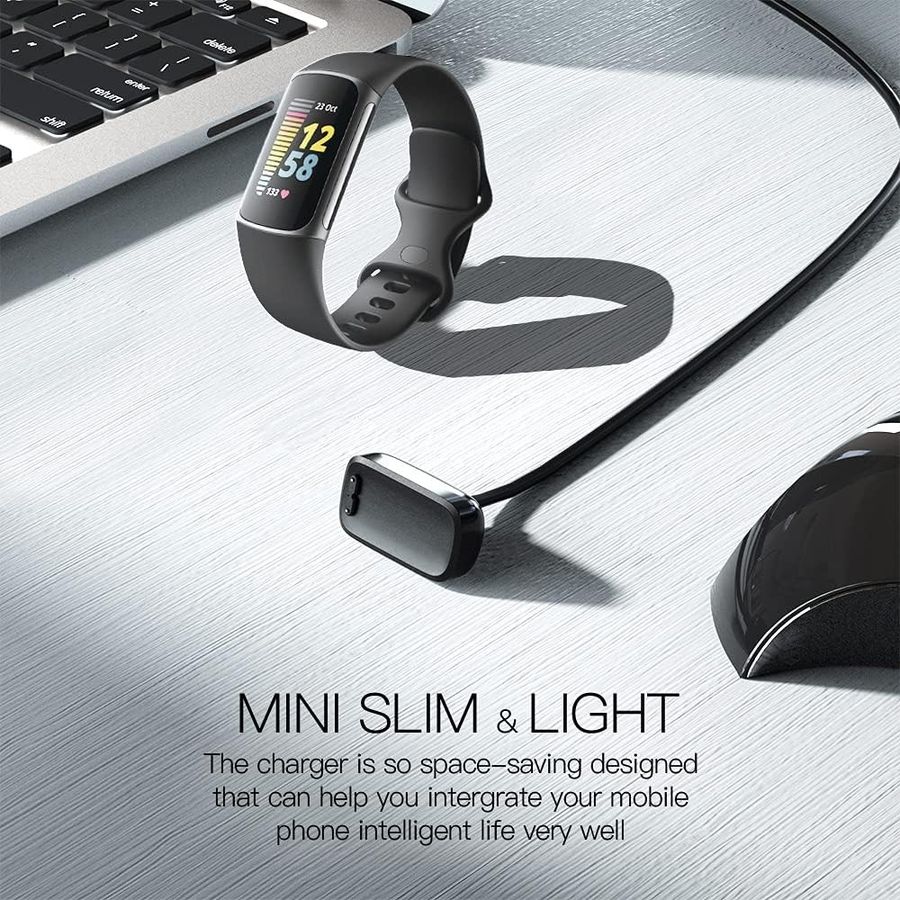 AWINNER Fitbit Charge 6, Charge 5 & Luxe Charger, Two Lengths, view 5