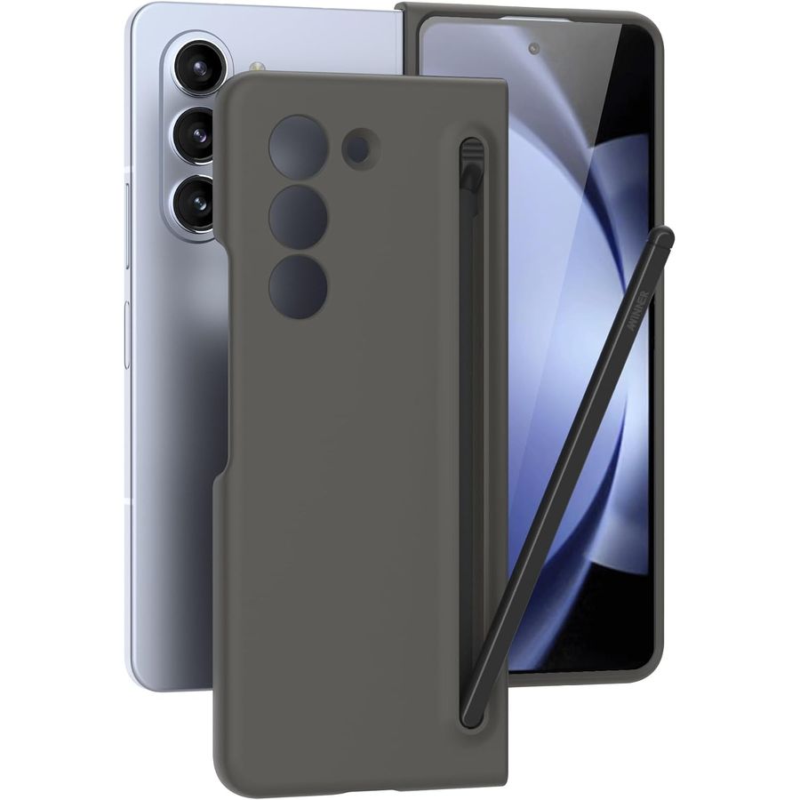 AWINNER Galaxy Z Fold 5 Case with Built-in S Pen