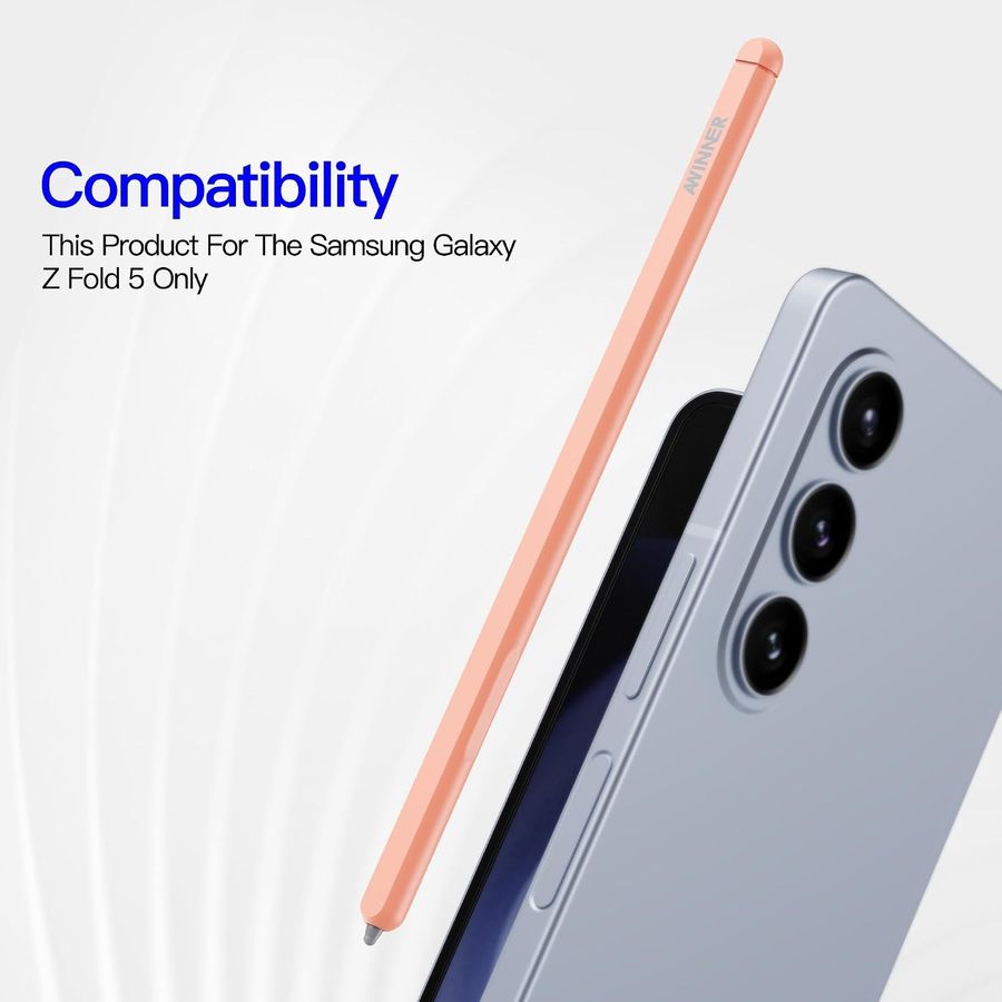 AWINNER Slim S Pen for Galaxy Z Fold 5, Pink, view 3