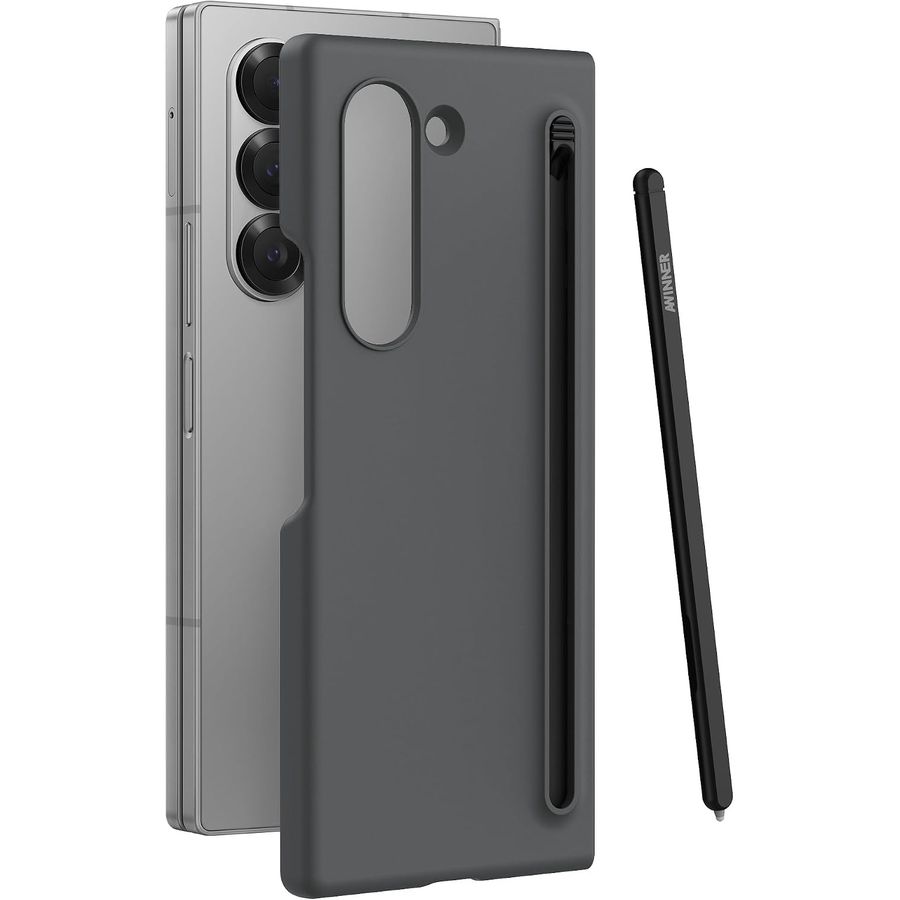 AWINNER Galaxy Z Fold 6 Case with Built-in S Pen