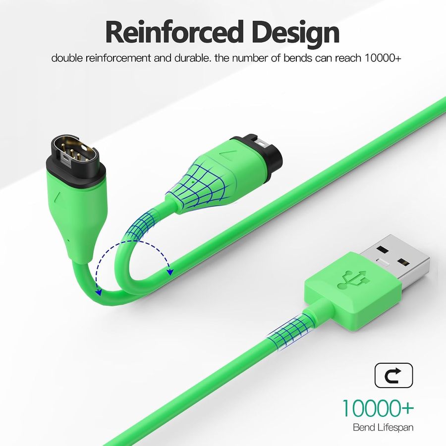 AWINNER Garmin Charger Cable, USB-A, Single, view 6