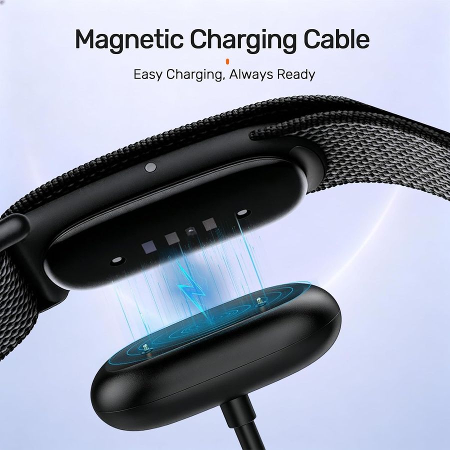 AWINNER Google Fitbit Air Charger, 2-Pack, Black USB-A, view 3