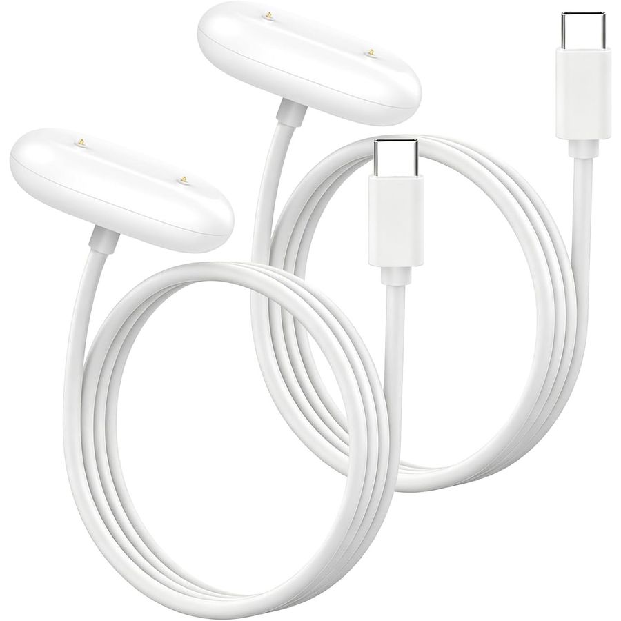 AWINNER Google Fitbit Air Charger, 2-Pack, White