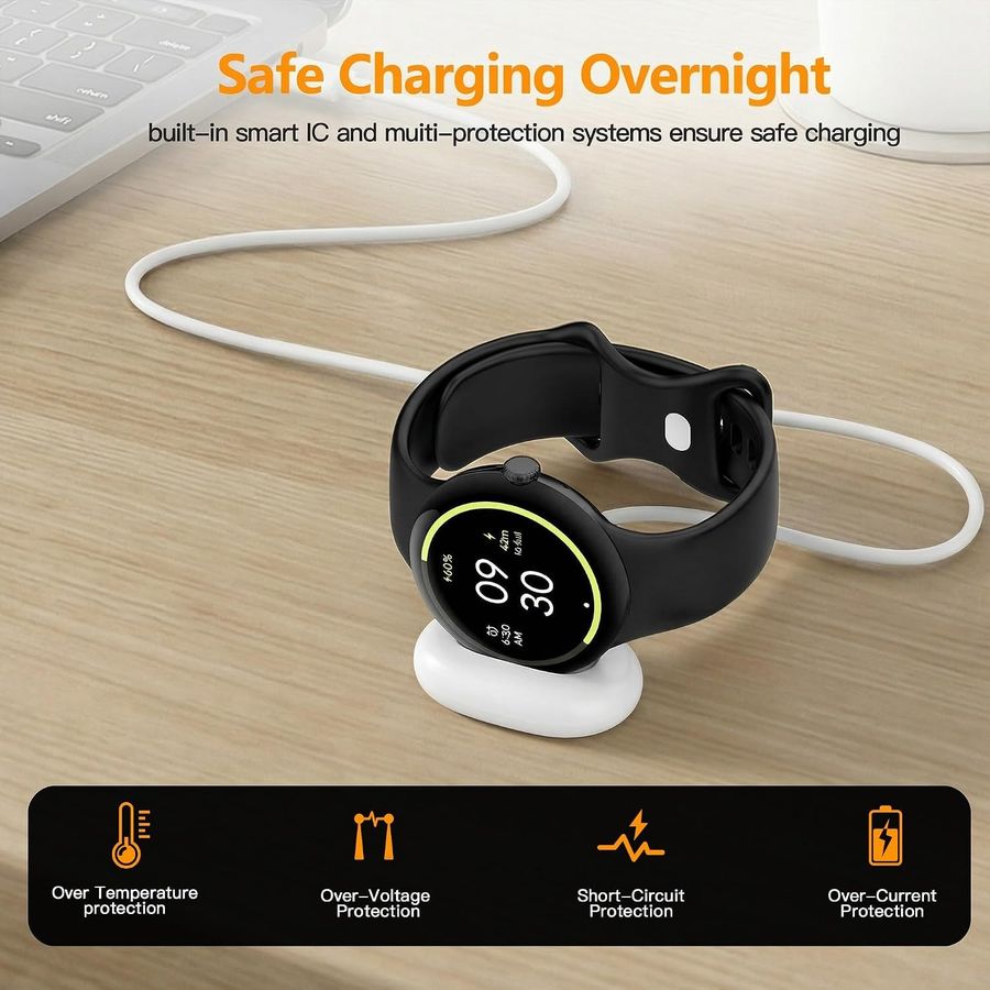 AWINNER Google Pixel Watch 4 Charger, 2-Pack, view 5