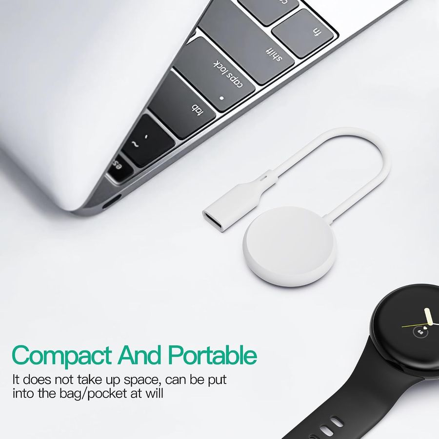 AWINNER Portable Magnetic Charger for Google Pixel Watch, view 6