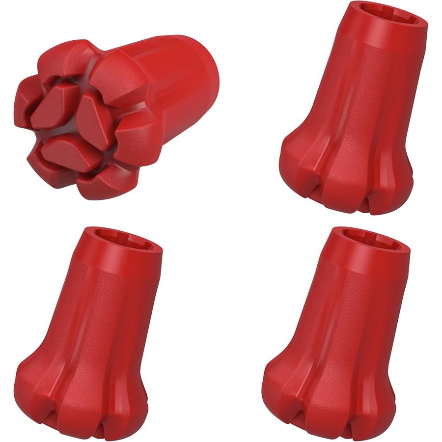 AWINNER Rubber Tips for Hiking Poles, 4-Pack