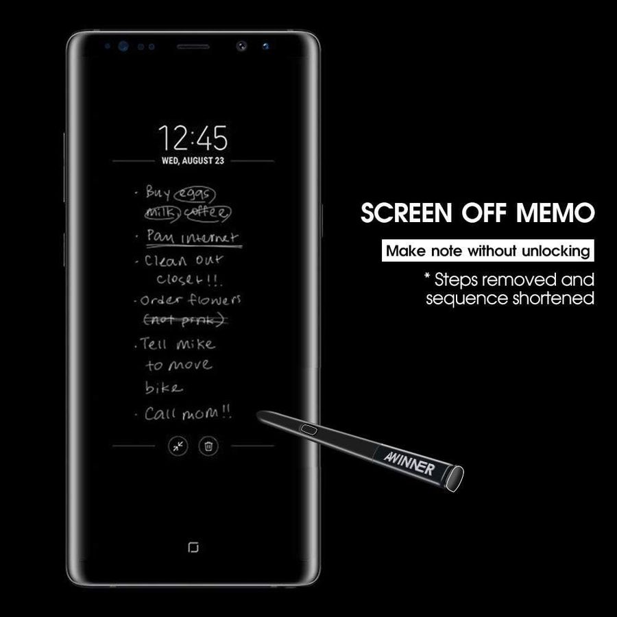 AWINNER S Pen for Samsung Galaxy Note 8, Black, view 4