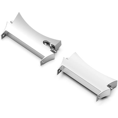 AWINNER Band Adapter Connectors for Galaxy Watch 4, Silver