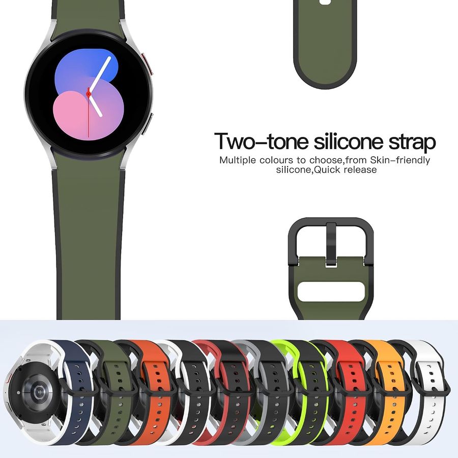 AWINNER Two-Tone Bands for Samsung Galaxy Watch 5, 10-Pack, view 3