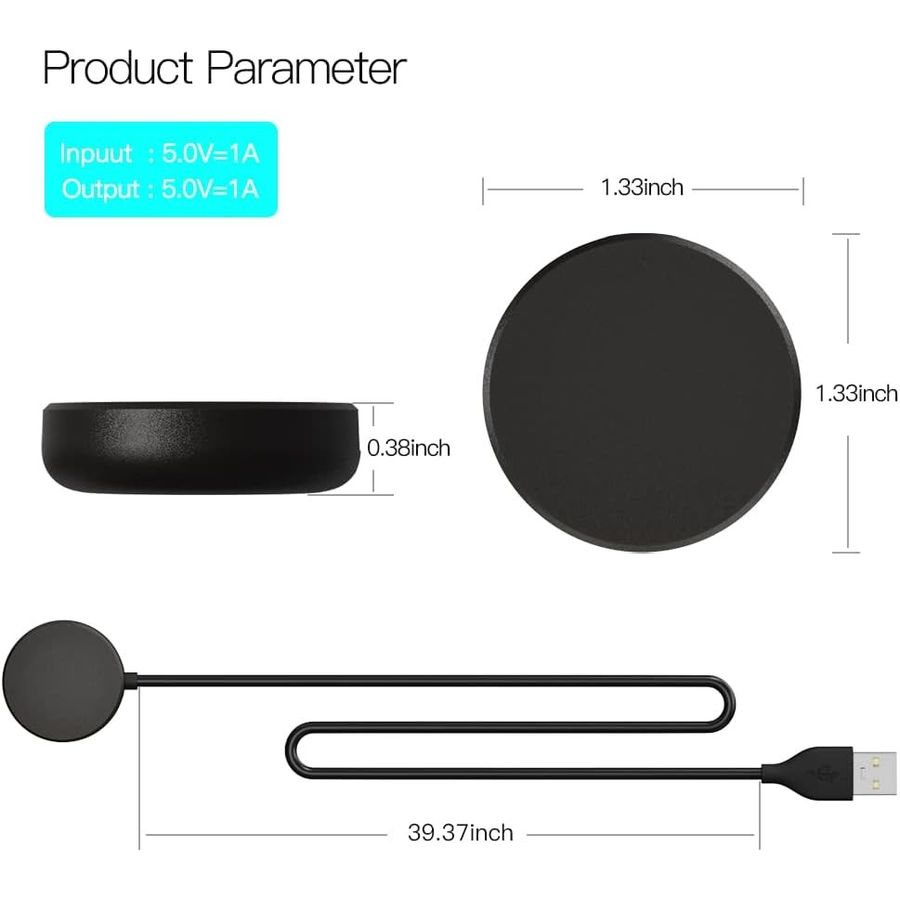 AWINNER Samsung Galaxy Watch Charger Cable, 2-Pack, view 3