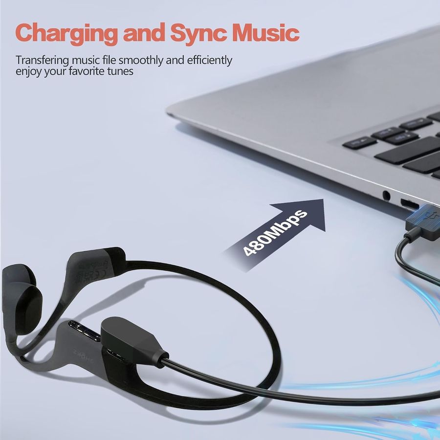 AWINNER Charging Cable for Shokz OpenSwim Pro, view 4