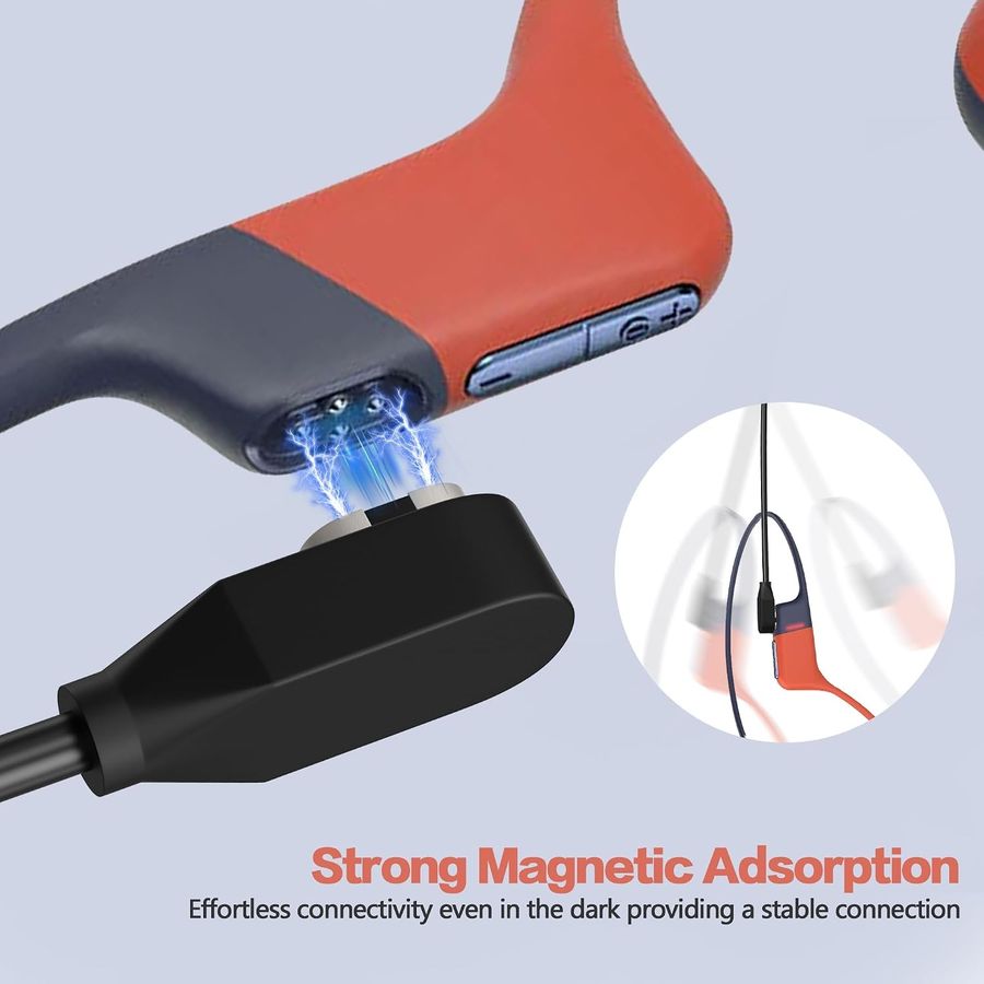 AWINNER Charging Cable for Shokz OpenSwim Pro, view 5