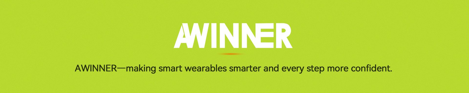 AWINNER — making smart wearables smarter and every step more confident
