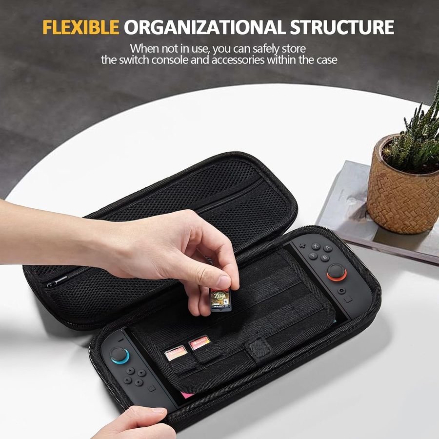 AWINNER Hard Carrying Case for Switch 2, 12 Game Slots, view 5