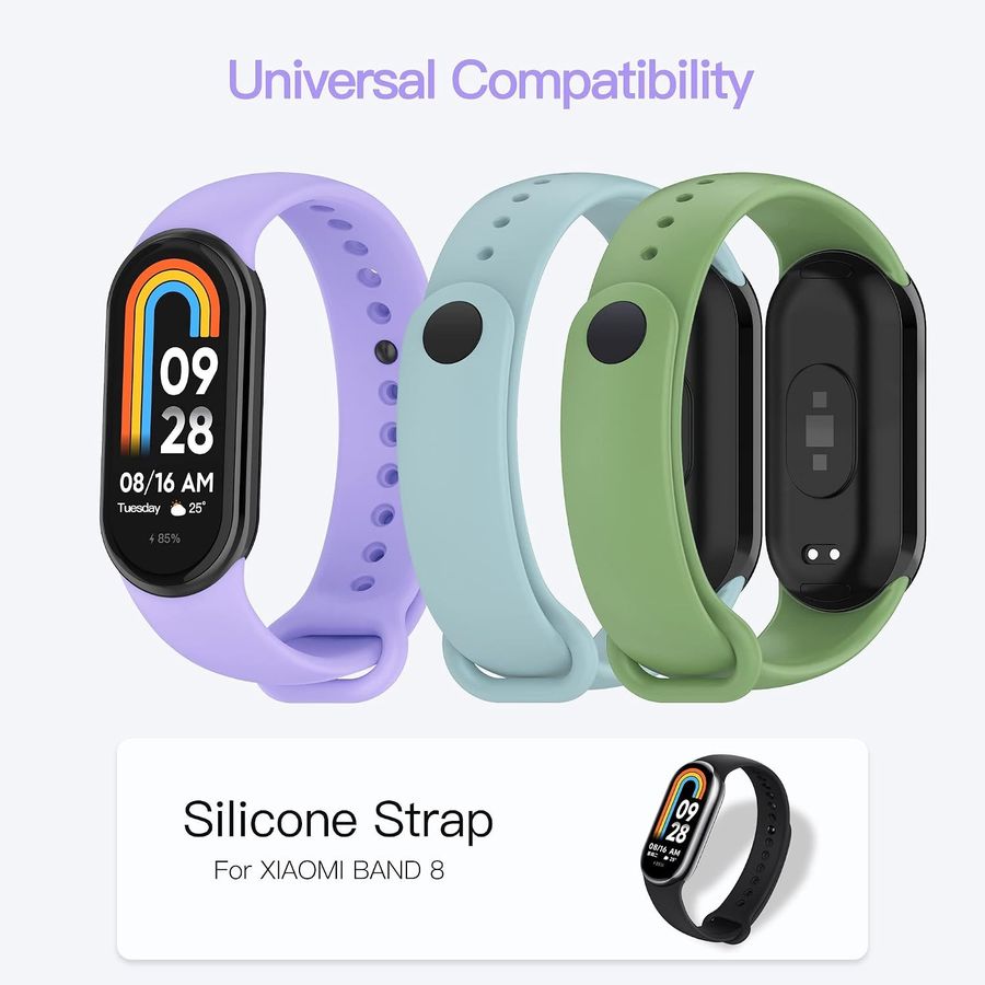 AWINNER Silicone Straps for Xiaomi Mi Band 8, view 2